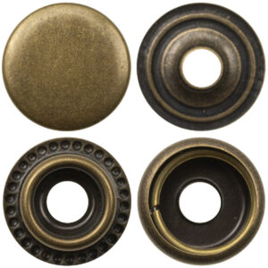 Brass Snap Stud Buttons for Denim Clothe,20pcs 