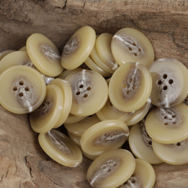 15-25mm Khaki, Coffee Black Resin Buttons Meteor Flying 20pcs - Image 2