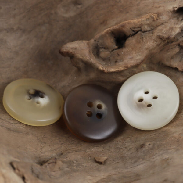 Resin Buttons for Light Khaki Cargo Pants and Casual Trousers 30pcs - Image 3