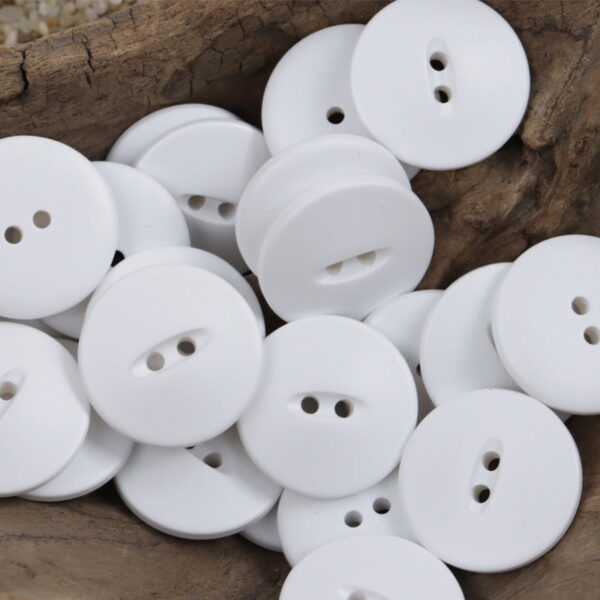 30mm Matte Fish-Eye Resin Buttons for Leather Jackets,Coats 20pcs - Image 4