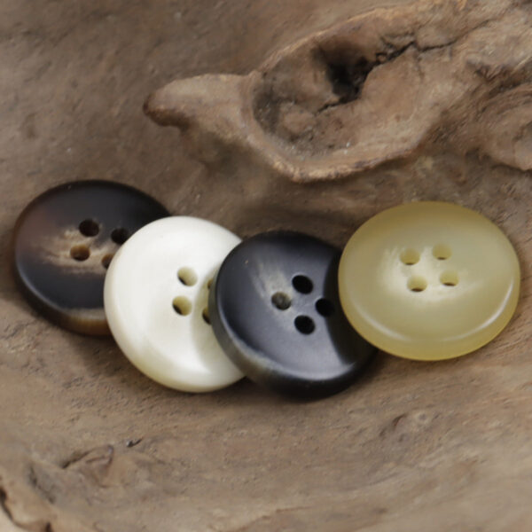 Round 4-Hole Resin Buttons for Camel Colored Coats Windbreakers 30pcs - Image 2