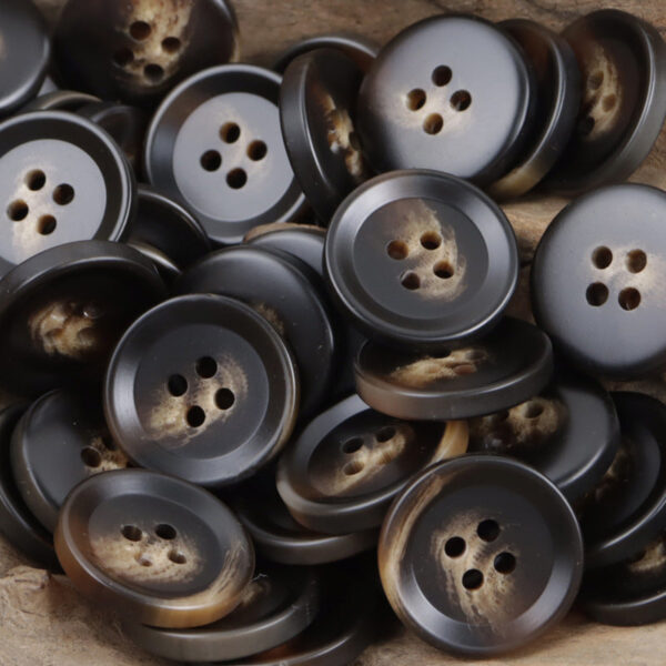 Round 4-Hole Resin Buttons for Camel Colored Coats Windbreakers 30pcs - Image 6