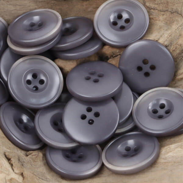 Vintage Burnt-Edge Resin Buttons for Casual Dark Blue Jackets 60 Pack - Image 5