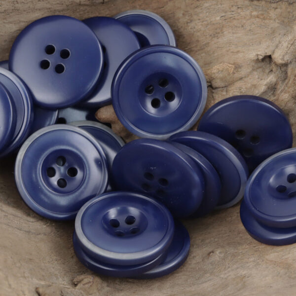 Vintage Burnt-Edge Resin Buttons for Casual Dark Blue Jackets 60 Pack - Image 7