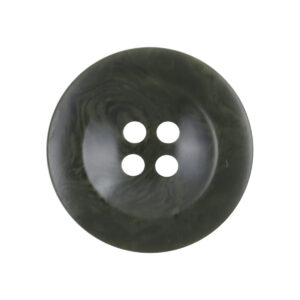 Wide-Edged Vintage Dark Green Resin Buttons,20pcs 