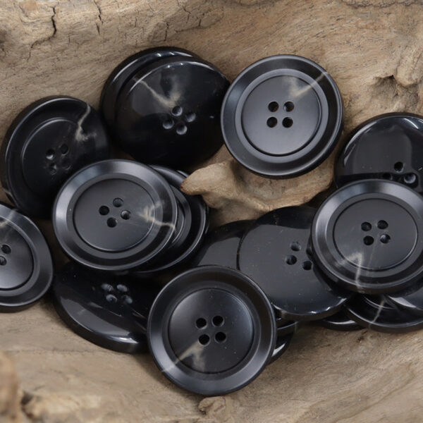 Dark Green Resin Buttons for Khaki Casual Pants -30pcs - Image 6