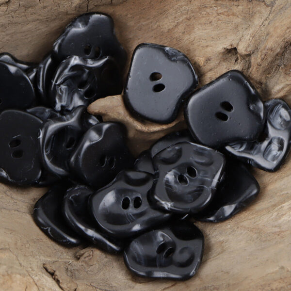 Halloween Mischief 2-Hole Resin Buttons for Spooky Crafts 10pcs - Lots of Buttons