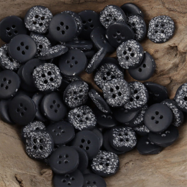 Moon Surface Texture Resin Buttons for Children DIY Crafts 50pcs - Image 6