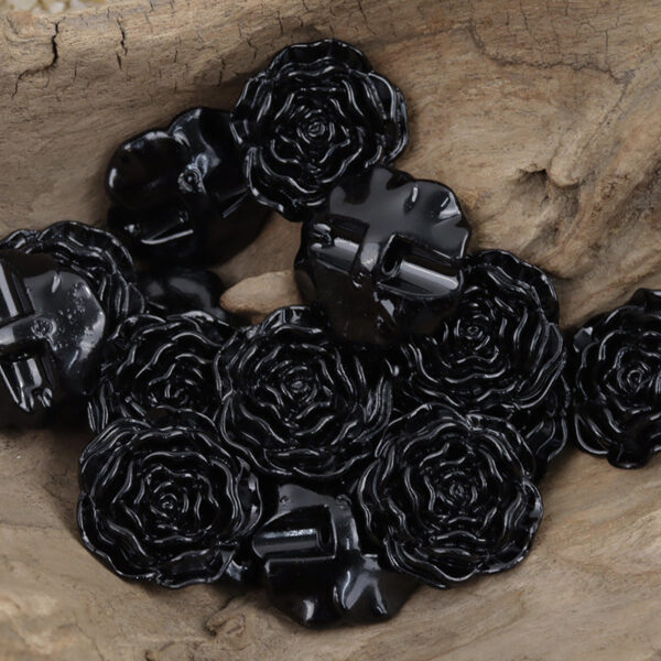 Peony-Shaped Acrylic Decorative Buttons for DIY Handmade 49 Pack - Image 5