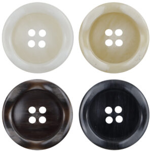 Irregular Lace Wood Grain Resin Buttons for Windbreakers Coats 30pcs