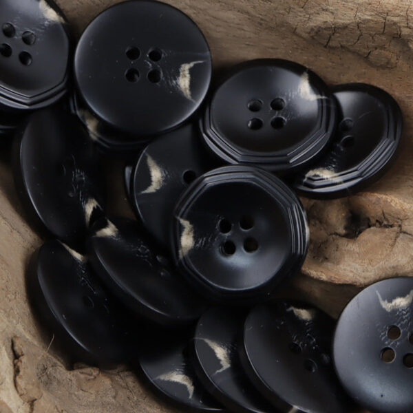 Geometric Resin Buttons for Khaki Work Pants,Casual Jackets 10pcs - Image 4