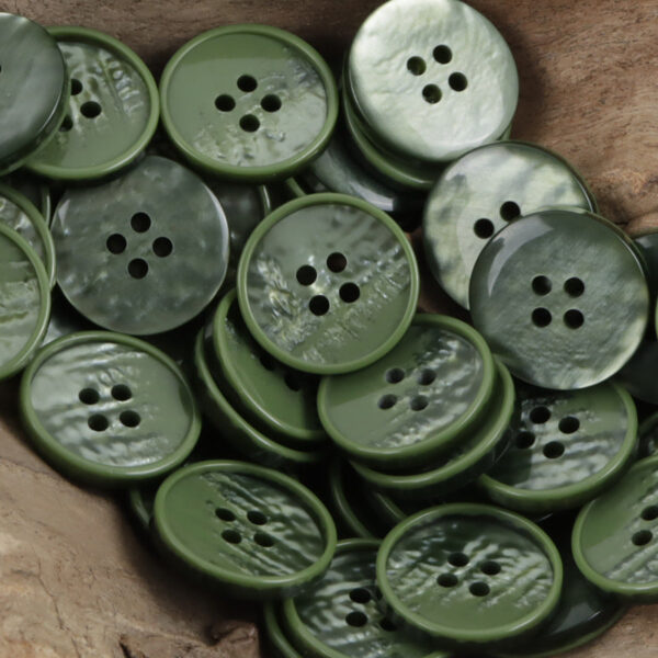 Gradient 4-Hole Resin Sewing Buttons for Gray Shirts Polo Dresses 30pcs - Image 5