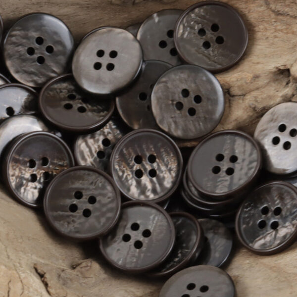 Gradient 4-Hole Resin Sewing Buttons for Gray Shirts Polo Dresses 30pcs - Image 7