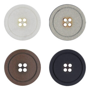 Frosted Granular Resin Buttons for Casual Workwear Pants 30pcs
