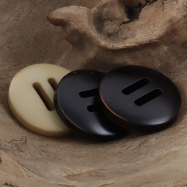 Long Eyed Three Step Down Jacket Resin Slider Button 10pcs