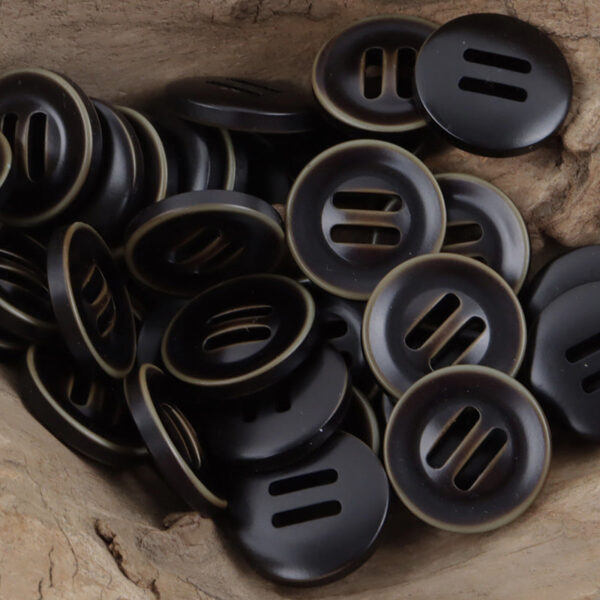 Long Eyed Three Step Down Jacket Resin Slider Button 10pcs