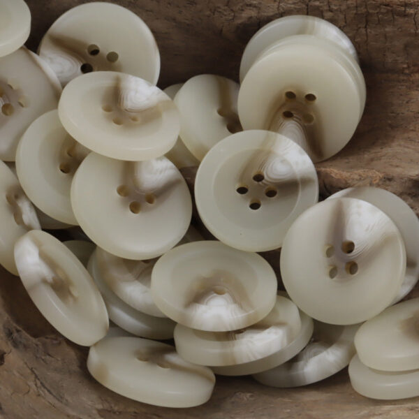 Round Four-Hole Imitation Horn Grain Resin Buttons,20pcs