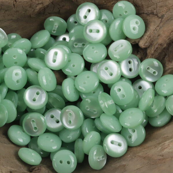 11.5mm Multicolor Resin Buttons for Kids' Fashion Crafts,50pcs