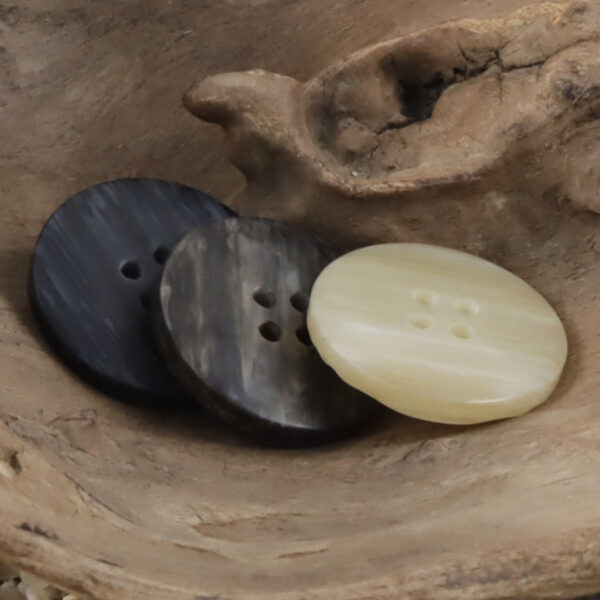 Flat Beveled Irregular Imitation Wood Grain Resin Buttons,20pcs