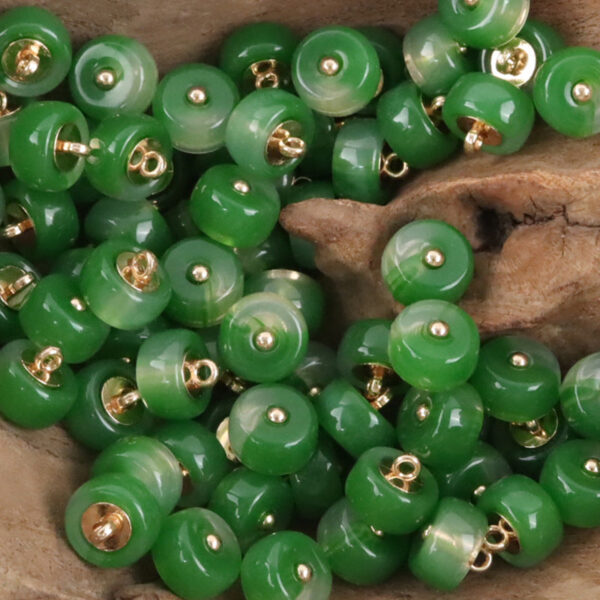 10mm Imitation Jade Resin Buttons for Chinese Qipao Hanfu Shirts - 10pcs - Image 8