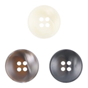 Gradient Hazy Round 4 Hole Resin Buttons 30pcs 
