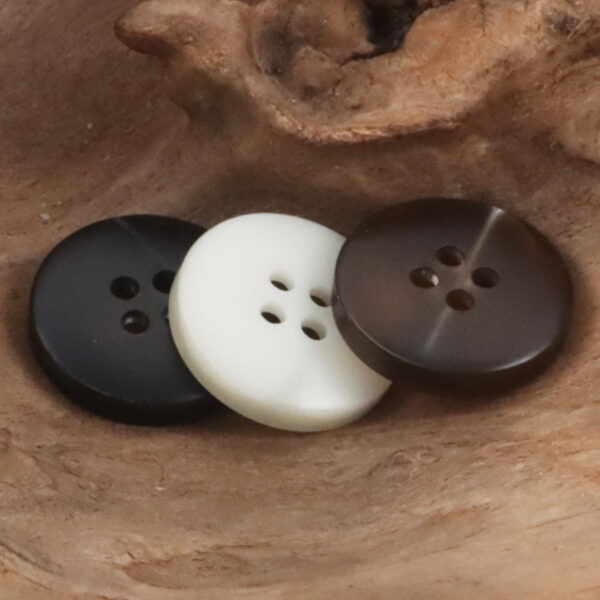 Gradient Hazy Round 4 Hole Resin Buttons 30pcs