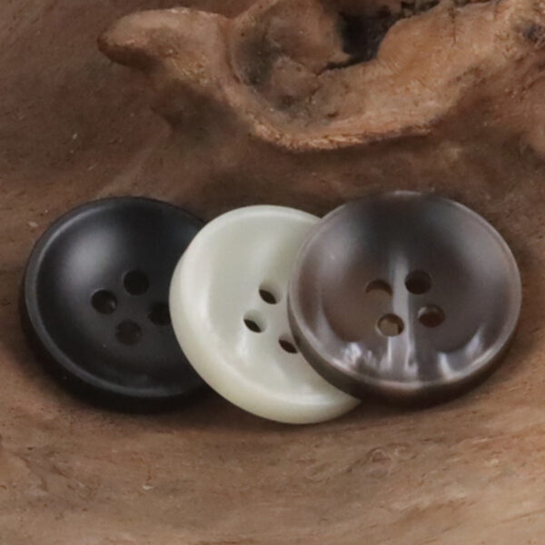Gradient Hazy Round 4 Hole Resin Buttons 30pcs