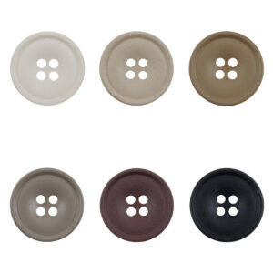 Matte Resin Coat Buttons 50 Pack 