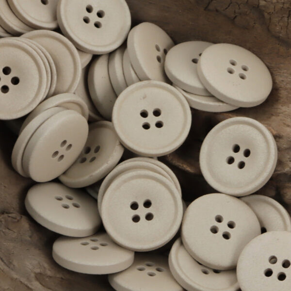 Matte Resin Coat Buttons 50 Pack