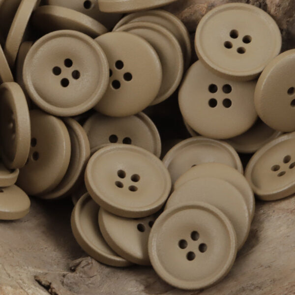 Matte Resin Coat Buttons 50 Pack