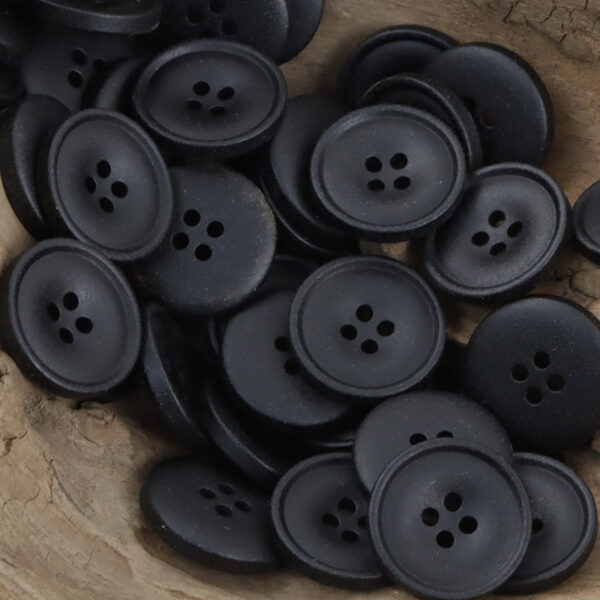 Matte Resin Coat Buttons 50 Pack