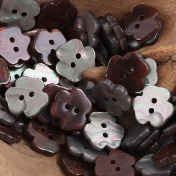 Cute Little Flower Two-Hole Resin Buttons 50 Pack