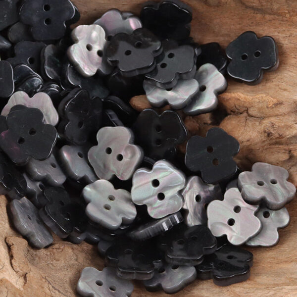 Cute Little Flower Two-Hole Resin Buttons 50 Pack