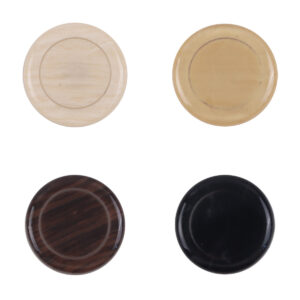 Resin Buttons with Metal Shanks for Sweater Cardigans and Coats - 20pcs