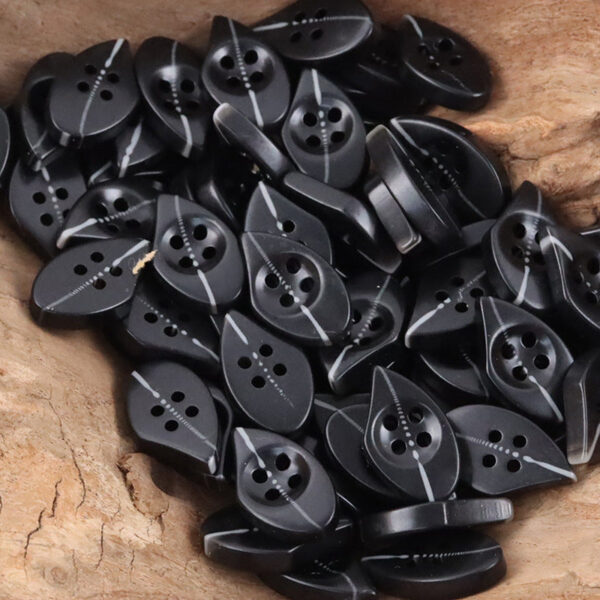 Irregular Drop-Shaped Resin Buttons,20PCS