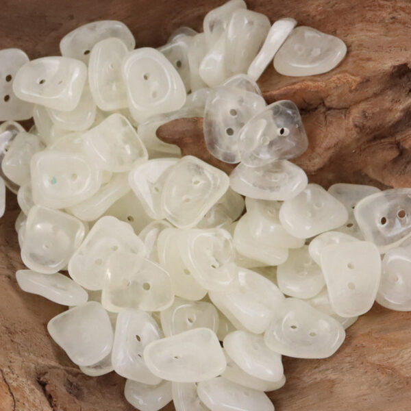 IImitation Jade 2 Hole Resin Buttons for Shirts and Sweaters,10pcs