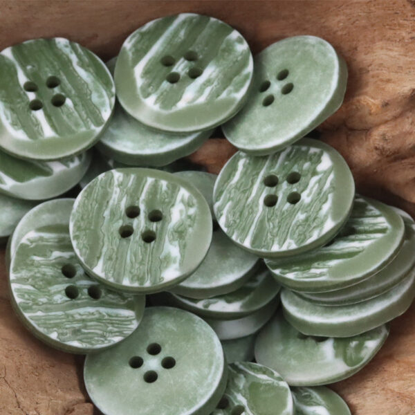 Beveled Wood Grain Resin Buttons for Casual Sweater Cardigans 40pcs - Image 7