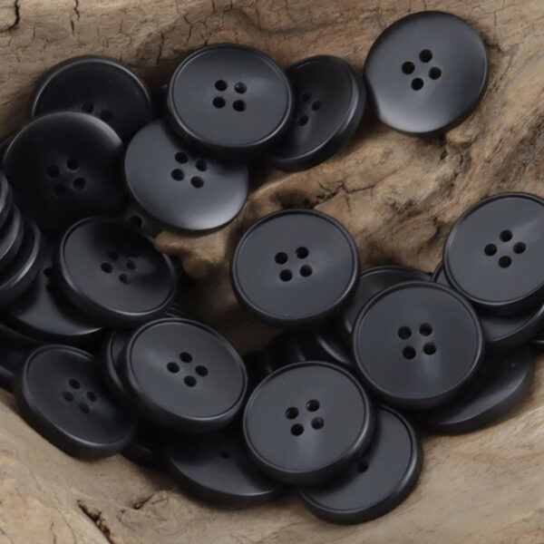 Round Black Brown Resin Buttons for Khaki Coats Woolen Jackets 30pcs - Image 6