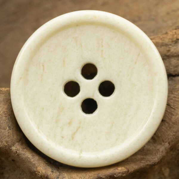 Round 4 Hole Slim Edged Urea Buttons Imitation Fruit Texture 10PCS