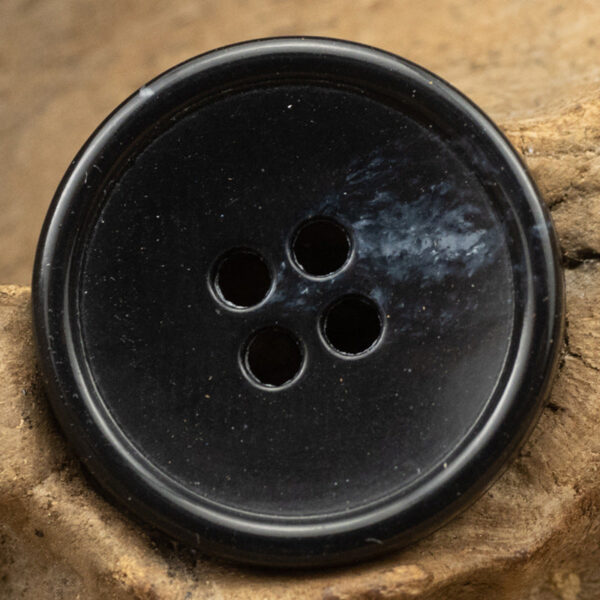 Round 4 Hole Slim Edged Urea Buttons Imitation Fruit Texture 10PCS