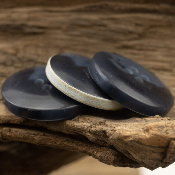 Retro Dark Blue Urea Buttons - Ideal for Classic-Looking Suits - 30pcs - Lots of Buttons