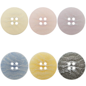 Flat Imitation Bark Distressed Wallpaper Texture Urea Buttons - 20pcs - Lots of Buttons
