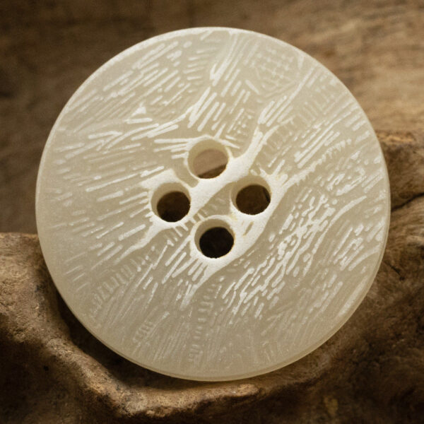 Flat Imitation Bark Distressed Wallpaper Texture Urea Buttons - 20pcs - Lots of Buttons