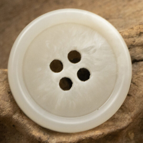 Urea Resin Buttons Imitation Horn Pattern,Round 4 Hole,10PCS
