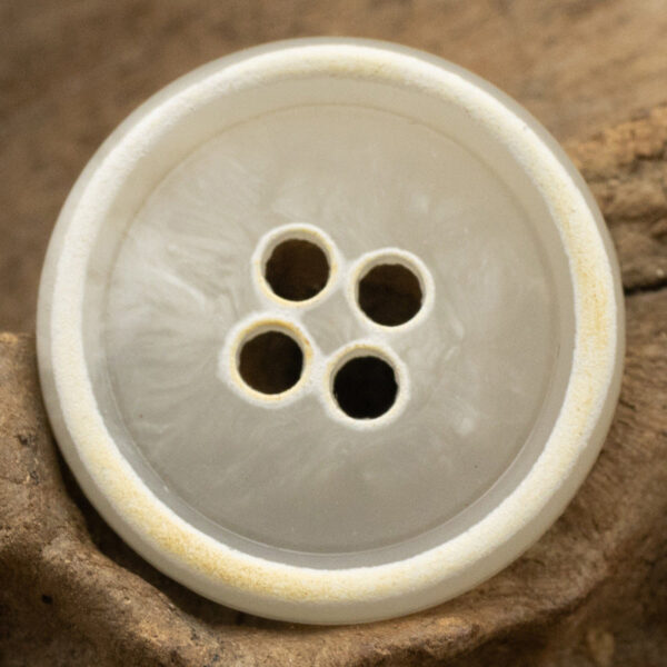 Urea Resin Buttons Imitation Horn Pattern,Round 4 Hole,10PCS