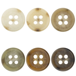 Round 4 Hole Baby Shirt Urea Buttons,60 Pack 
