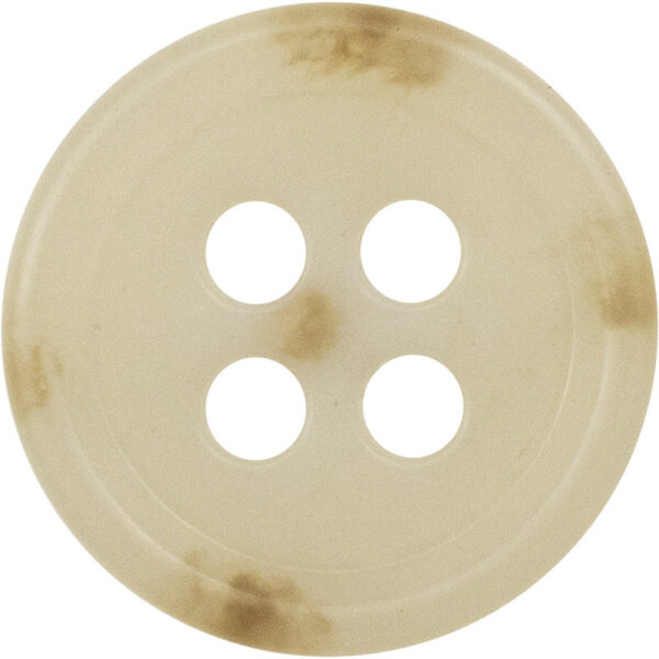 Round Slim-Edged Urea Buttons for Casual Shirts,50pcs