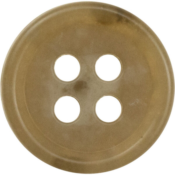 Round Slim-Edged Urea Buttons for Casual Shirts,50pcs