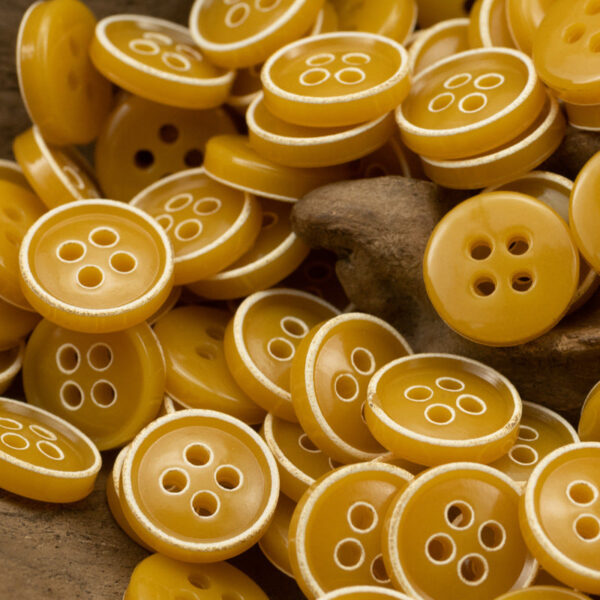 Retro Floral Shirt Urea Resin Buttons 150 Pack