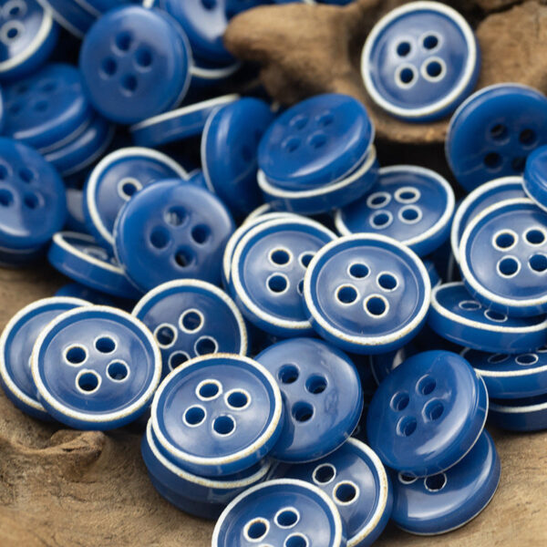 Retro Floral Shirt Urea Resin Buttons 150 Pack